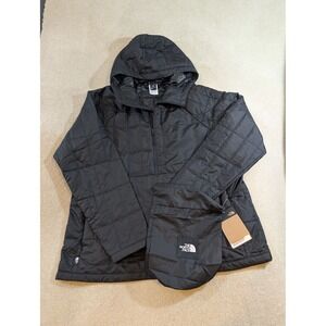 The North Face Womens Circaloft 1/4 Zip Pullover Jacket Black XL NF0A84JDJK3-XL
